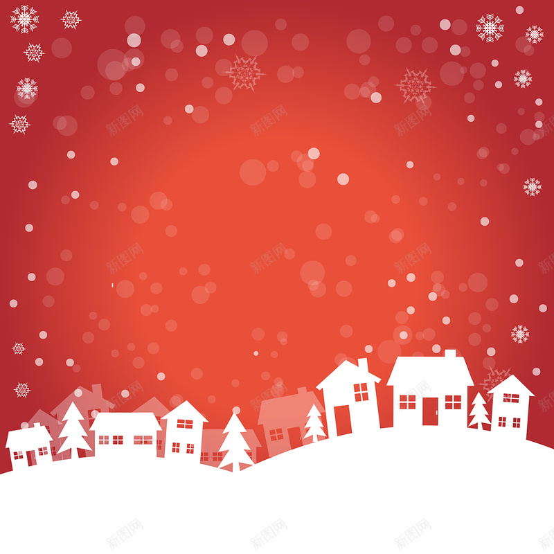 圣诞红色背景19201920jpg设计背景_新图网 https://ixintu.com 圣诞节 圣诞老人 雪人 背景