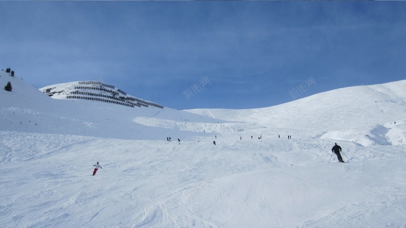 圣诞雪天背景119201080jpg设计背景_新图网 https://ixintu.com 背景 下雪 滑雪 圣诞