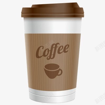 纸质咖啡杯子png免抠素材_新图网 https://ixintu.com 咖啡 纸杯 咖啡杯 杯子
