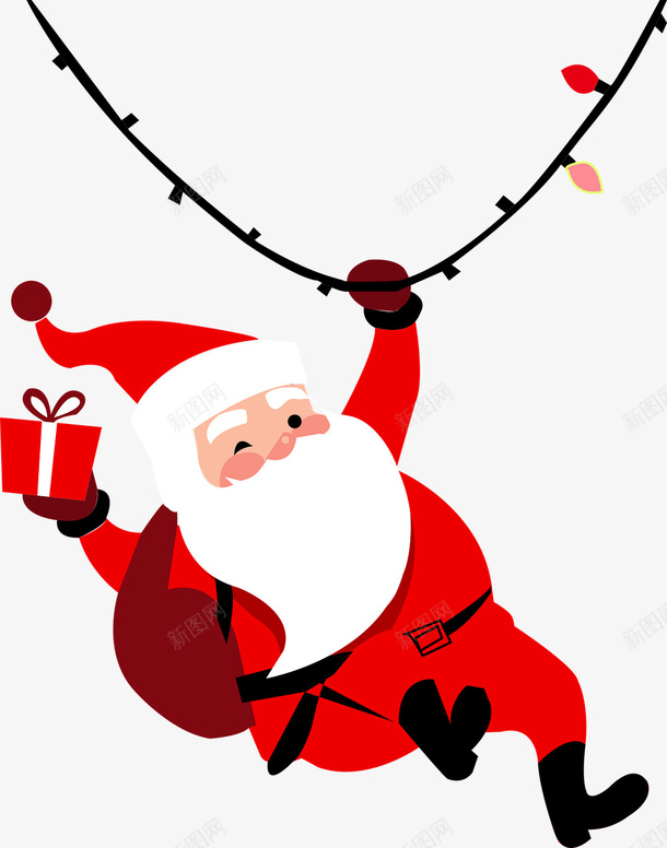 圣诞元素10051280png免抠素材_新图网 https://ixintu.com 圣诞节 装饰 元素 圣诞老人