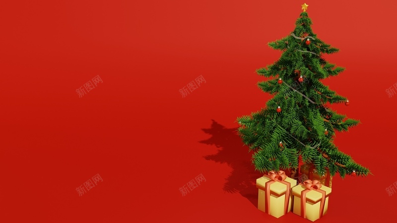 圣诞简约背景19201080jpg设计背景_新图网 https://ixintu.com 圣诞节 12月 冬季 下雪
