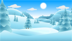 背景19201080圣诞雪地背景19201080高清图片