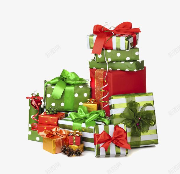 包装纸圣诞礼物png免抠素材_新图网 https://ixintu.com 包装纸 圣诞 礼物 免扣