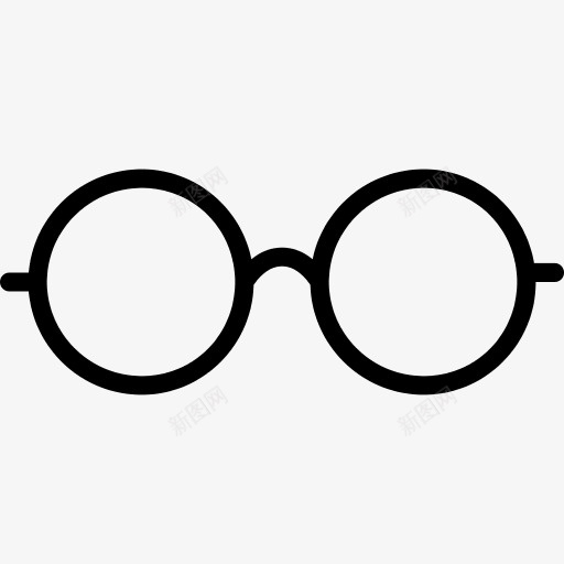 嘿嘿的眼镜框png免抠素材_新图网 https://ixintu.com 免抠 卡通 眼镜 眼镜框贴纸 黑眼镜框 黑色