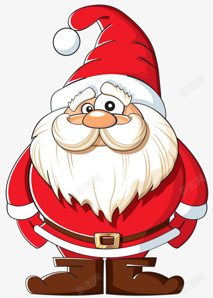 可爱卡通圣诞老人素材png免抠素材_新图网 https://ixintu.com 圣诞老人 圣诞元素 圣诞节 圣诞礼物