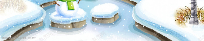 积雪唯美背景图片psd设计背景_新图网 https://ixintu.com 积雪 唯美 插画 背景图 冬季