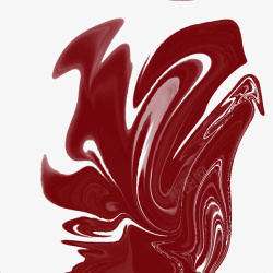 狐尾红色抽象红尾素材高清图片