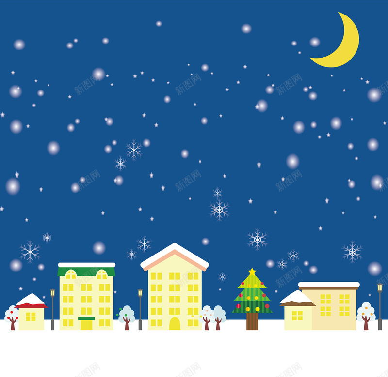 圣诞冬季背景19201870jpg设计背景_新图网 https://ixintu.com 圣诞节 12月 冬季 下雪