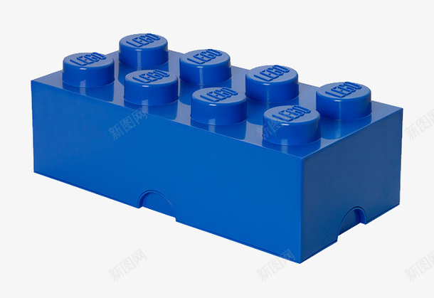 蓝色积木元素png免抠素材_新图网 https://ixintu.com 积木 积木玩具 塑料积木 组装积木 积木块