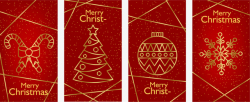 童趣圣诞贺卡矢量素材圣诞祝福卡片贺卡高清图片