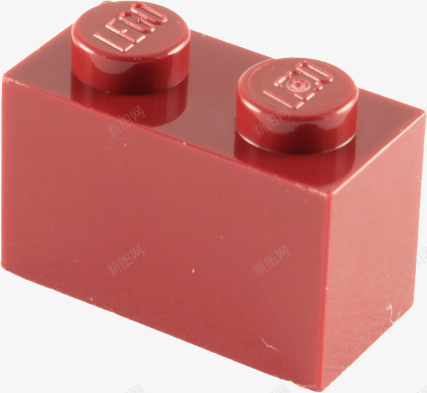 红色积木组建png免抠素材_新图网 https://ixintu.com 积木 积木玩具 塑料积木 组装积木 积木块
