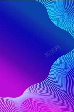 渐变背景蓝紫色背景