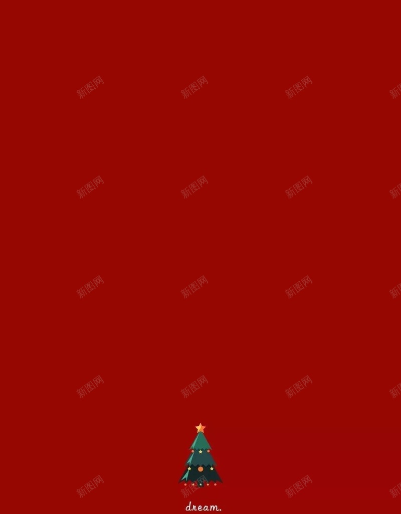 圣诞节背景3jpg设计背景_新图网 https://ixintu.com 节日 圣诞节 红色背景 圣诞树