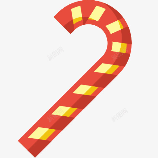 简化圣诞树拐杖png免抠素材_新图网 https://ixintu.com 圣诞元素 圣诞拐杖 圣诞素材 圣诞节 精美的拐杖