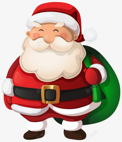 圣诞老人背礼包行走png免抠素材_新图网 https://ixintu.com 圣诞老人 圣诞元素 圣诞节 圣诞礼物