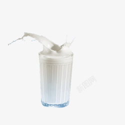 杯子牛奶液体素材