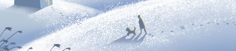 冬天雪景手绘背景图jpg设计背景_新图网 https://ixintu.com 冬天 雪景 积雪 手绘元素