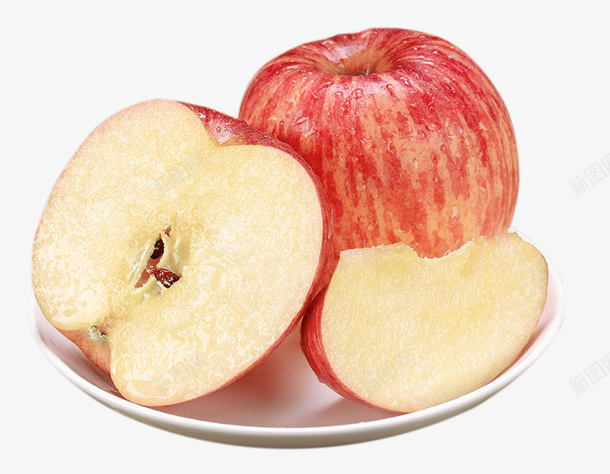 红富士红苹果png免抠素材_新图网 https://ixintu.com 红富士 红苹果 新鲜水果 红色