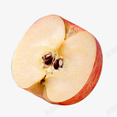 脆甜苹果切块png免抠素材_新图网 https://ixintu.com 红色 新鲜 苹果 水果
