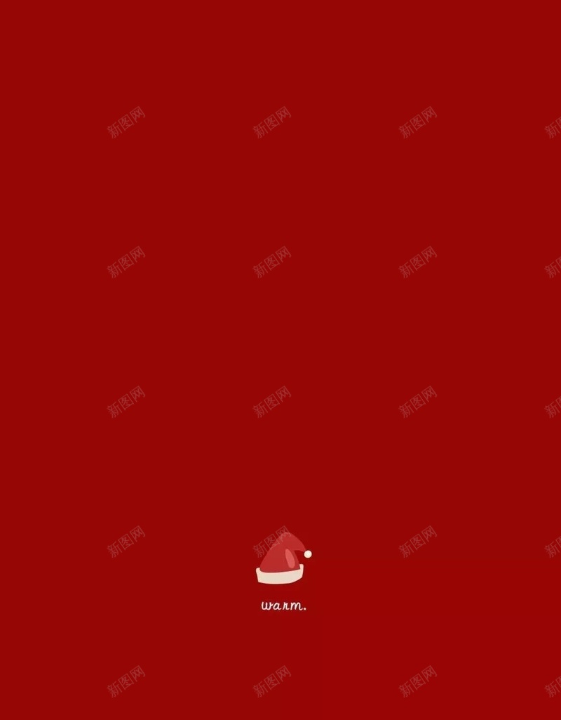 圣诞节背景4jpg设计背景_新图网 https://ixintu.com 节日 圣诞节 圣诞帽 红色背景