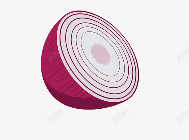 卡通元素png免抠素材_新图网 https://ixintu.com 卡通 手绘 蔬菜 洋葱