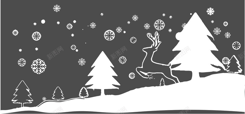 下雪背0景1920901jpg设计背景_新图网 https://ixintu.com 背景 下雪 滑雪 圣诞