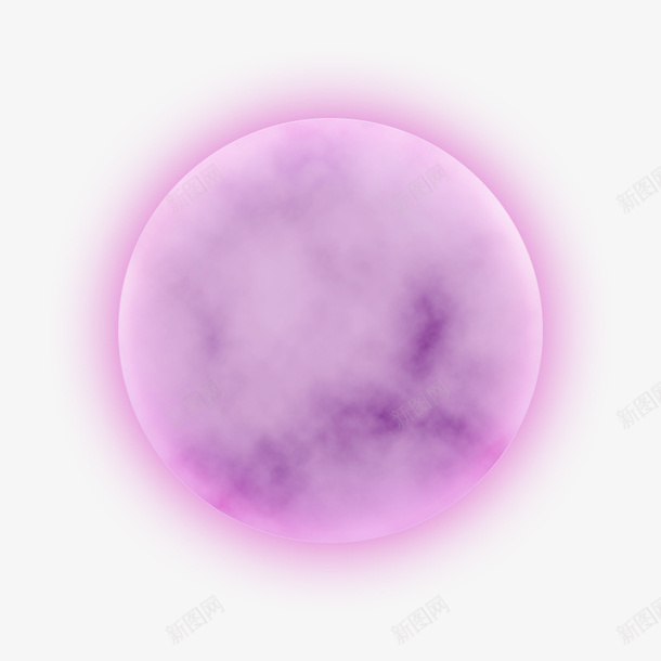 紫色月亮满月psd免抠素材_新图网 https://ixintu.com 紫色 月亮 紫色月亮 满月