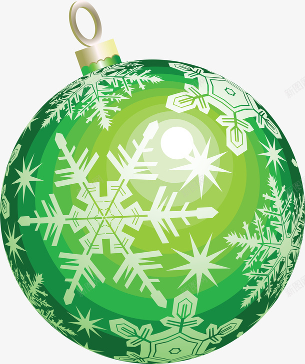圣诞节绿色装饰球png免抠素材_新图网 https://ixintu.com 圣诞 圣诞元素 圣诞节 圣诞装饰