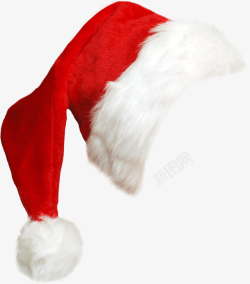 圣诞帽免抠素材圣诞节质感帽子高清图片