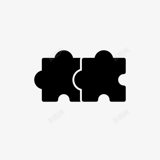 拼图婴儿字形svg_新图网 https://ixintu.com 婴儿 字形 图标 拼图 玩具 样式