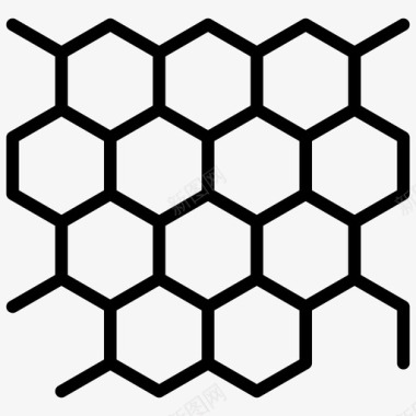 蜂巢蜜蜂蜂蜜蜂蜡图标