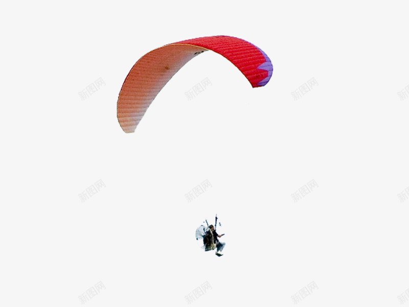 滑翔伞3png免抠素材_新图网 https://ixintu.com 滑翔伞