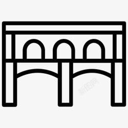 意大利桥老桥桥基意大利桥高清图片