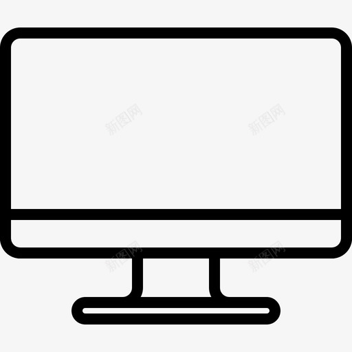 屏幕计算机显示器svg_新图网 https://ixintu.com 屏幕 显示器 计算机 组件 图标 办公 业务 文档