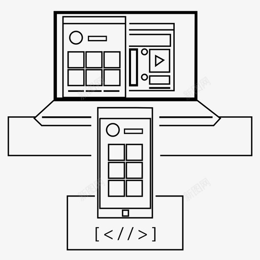 多设备社交媒体电子邮件笔记本电脑svg_新图网 https://ixintu.com 设备 社交 媒体 电子邮件 笔记本 电脑 手机 数字 数字网 网络