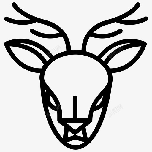 驯鹿纹身纹身艺术纹身设计svg_新图网 https://ixintu.com 纹身 驯鹿 纹身艺术 设计 创意 线条 图标