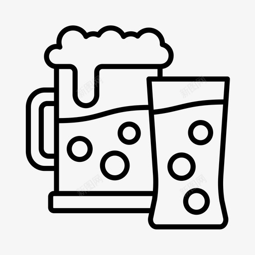 啤酒生日活动svg_新图网 https://ixintu.com 啤酒 生日 活动 活动场 场合 啤酒节 派对