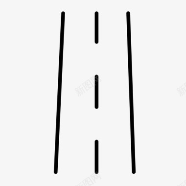 道路地面高速公路图标