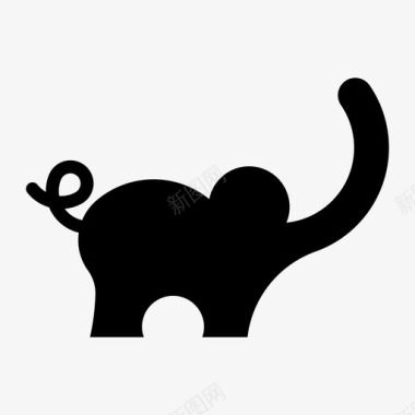 儿童音乐大象流派图标