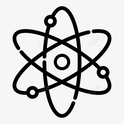 原子元素粒子svg_新图网 https://ixintu.com 科学 原子 元素 粒子 物理 物理科 智力