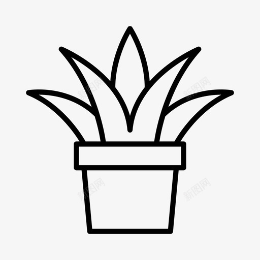 肉质植物学室内装饰svg_新图网 https://ixintu.com 植物 肉质 植物学 室内装饰 自然 盆栽