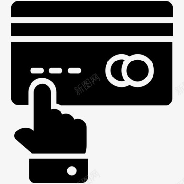 付款选项信用卡付款方式图标