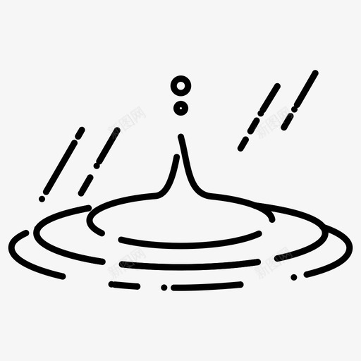 水滴生命雨水svg_新图网 https://ixintu.com 水滴 生命 雨水 节约 用水