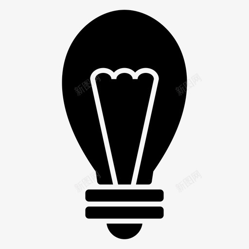 灯泡企业管理黑暗svg_新图网 https://ixintu.com 灯泡 企业管理 黑暗