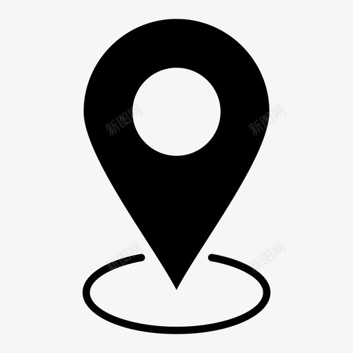 位置区域已定位svg_新图网 https://ixintu.com 位置 区域 定位 地图 销点 用户界面 图示