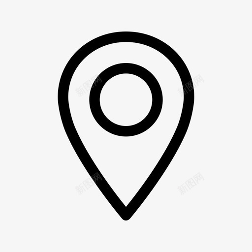 地图标记图标谷歌地图定位销svg_新图网 https://ixintu.com 地图 标记 图标 谷歌 定位 销地 指针 网页 界面设计