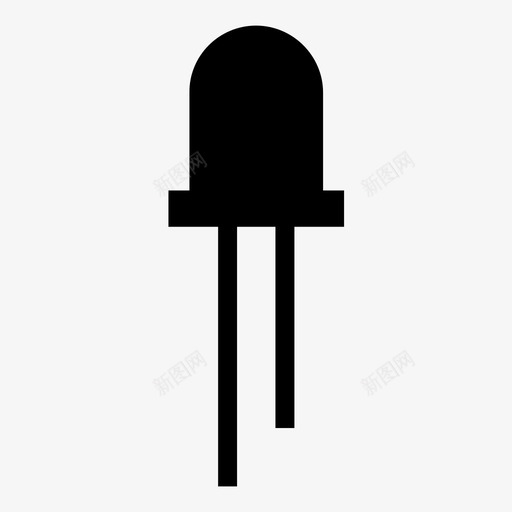 led电路二极管svg_新图网 https://ixintu.com 电路 二极管 电子工程 照明
