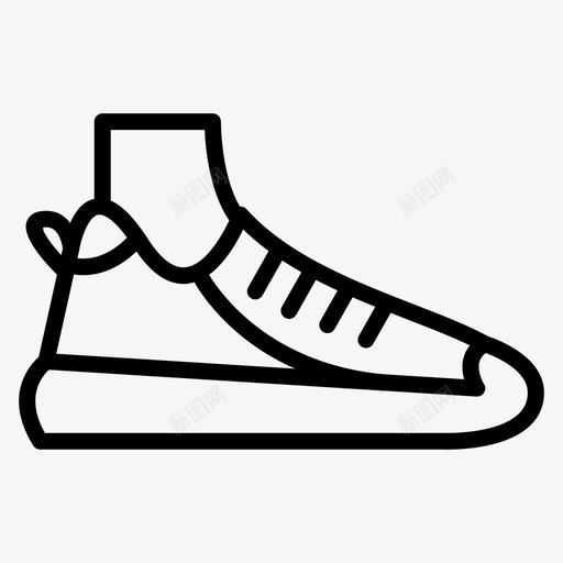 跑鞋篮球鞋运动鞋svg_新图网 https://ixintu.com 跑鞋 篮球 球鞋 运动鞋