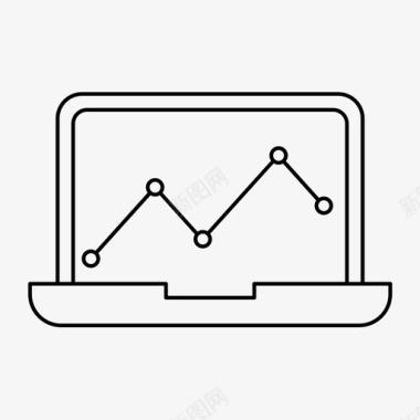 分析和统计图表计算机图标