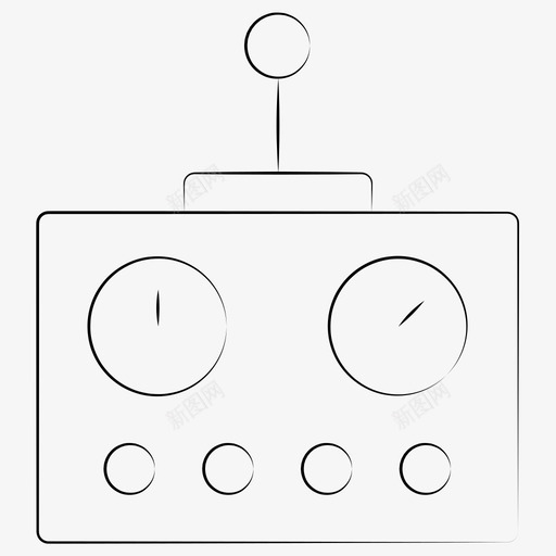 无人机控制器飞行控制器手绘游戏svg_新图网 https://ixintu.com 控制器 无人机 飞行 手绘 游戏